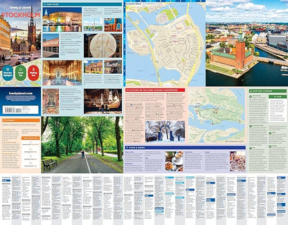 Lonely Planet Stockholm City Map