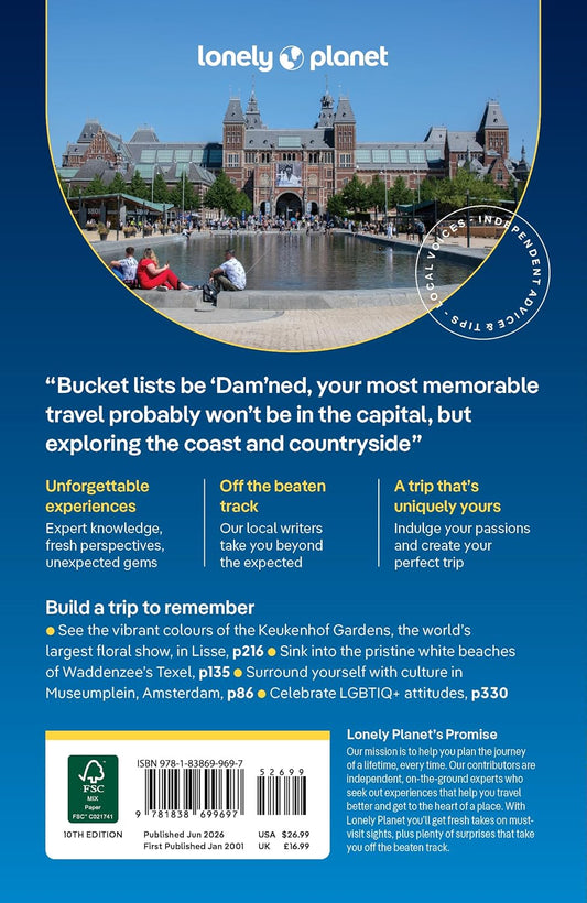 Lonely Planet The Netherlands, 10th edition 2026