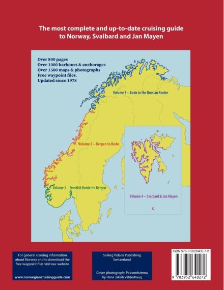 Norwegian Cruising Guide Vol. 4 - Svalbard & Jan Mayen, 8th edition 2026