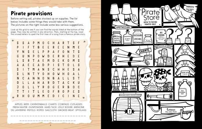 Pirates Colouring and Activity Book