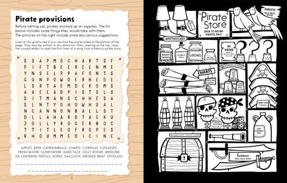 Pirates Colouring and Activity Book