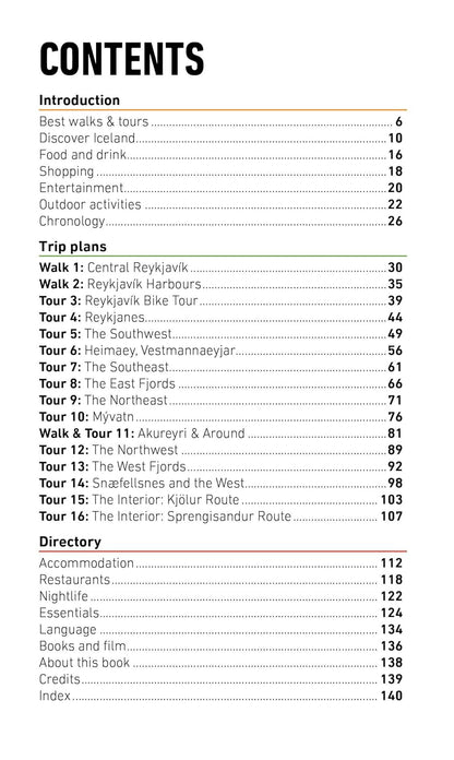 Rough Guides Walks and Tours Iceland 2026