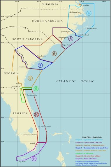 United States Coast Pilot 4 - Atlantic coast from Cape Henry, VA to Key West, FL