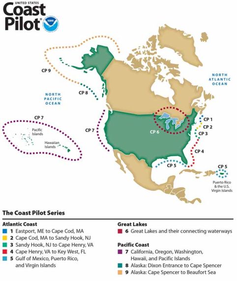 United States Coast Pilot 6 - Great Lakes: Lakes Ontario, Erie, Huron, Michigan, Superior and St. Lawrence River