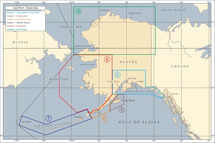 United States Coast Pilot 9 - Alaska: Cape Spencer, AK to Beaufort Sea, AK 2025