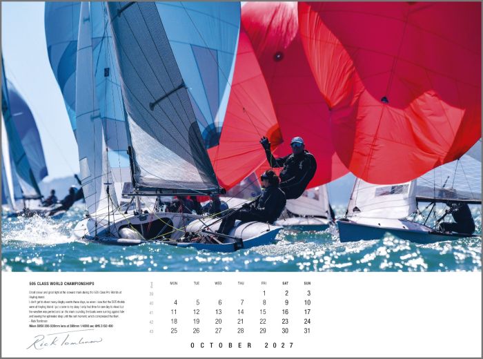 Rick Tomlinson Portfolio Calendar 2027