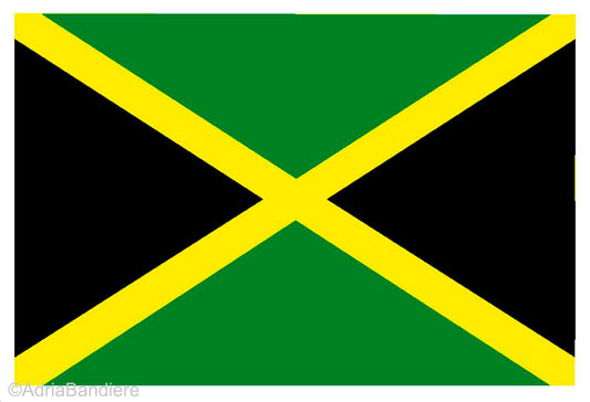 Jamaica 12 x 9 Courtesy Flag Polyester - Boat-Stuff
