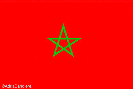Morocco 12 x 9 Courtesy Flag Polyester - Boat-Stuff