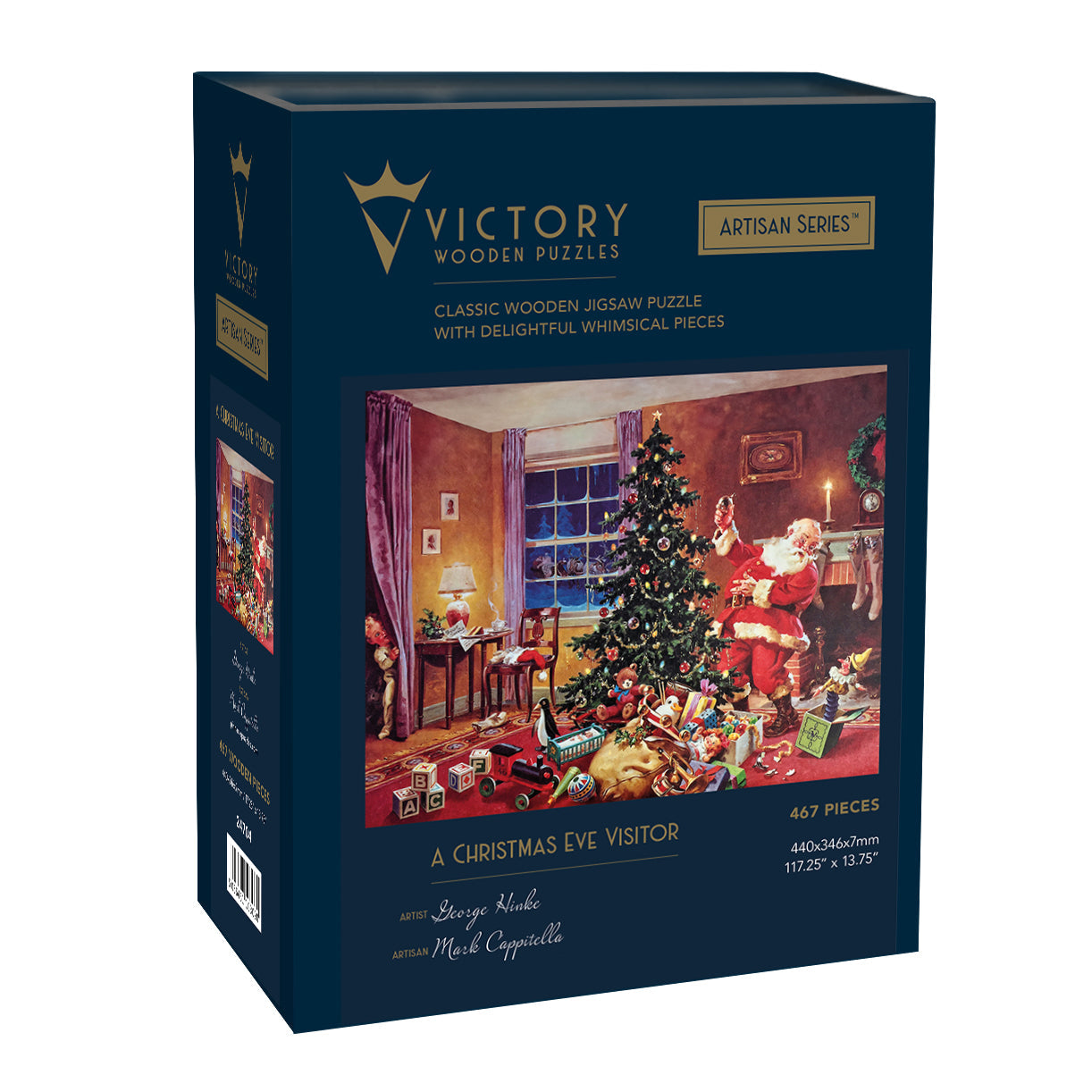 A Christmas Eve Visitor - Artisan™ - Victory Wooden Puzzles