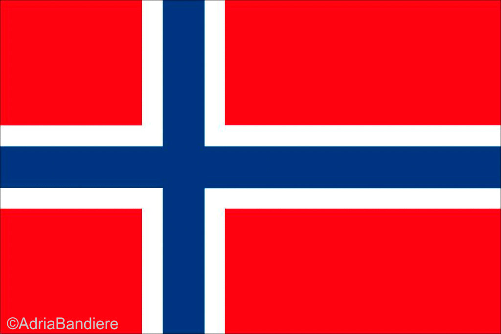 Norway 12 x 9 Courtesy Flag Polyester - Boat-Stuff
