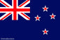 New Zealand 12 x 9 Courtesy Flag Polyester - Boat-Stuff