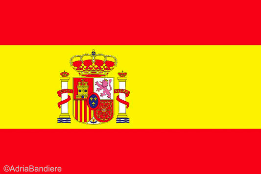 Spain 12 x 9 Courtesy Flag Polyester - Boat-Stuff