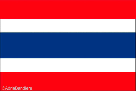 Thailand 12 x 9 Courtesy Flag Polyester - Boat-Stuff