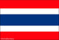 Thailand 12 x 9 Courtesy Flag Polyester - Boat-Stuff