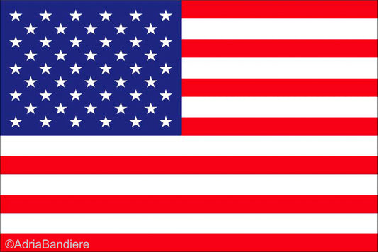 U.S.A. 12 x 9 Courtesy Flag Polyester - Boat-Stuff