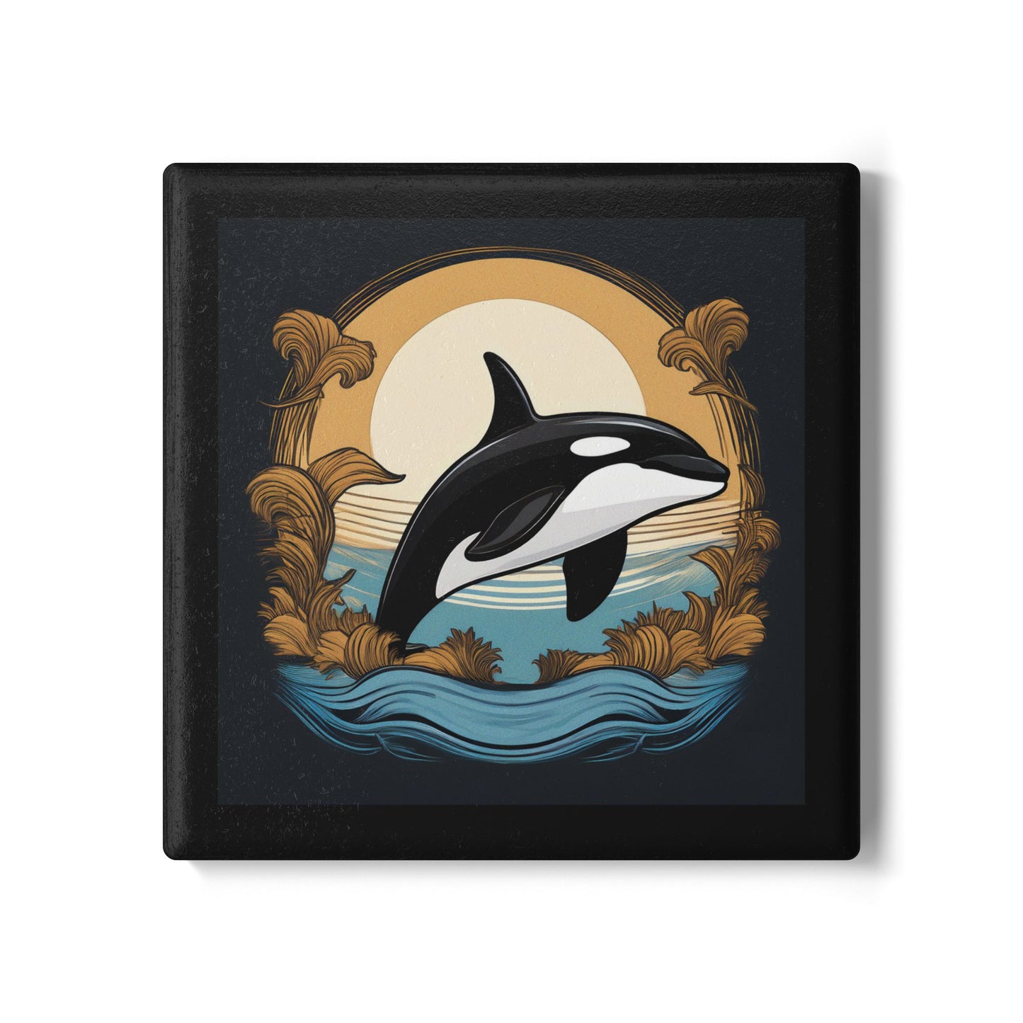 Orca Ceramic Coaster