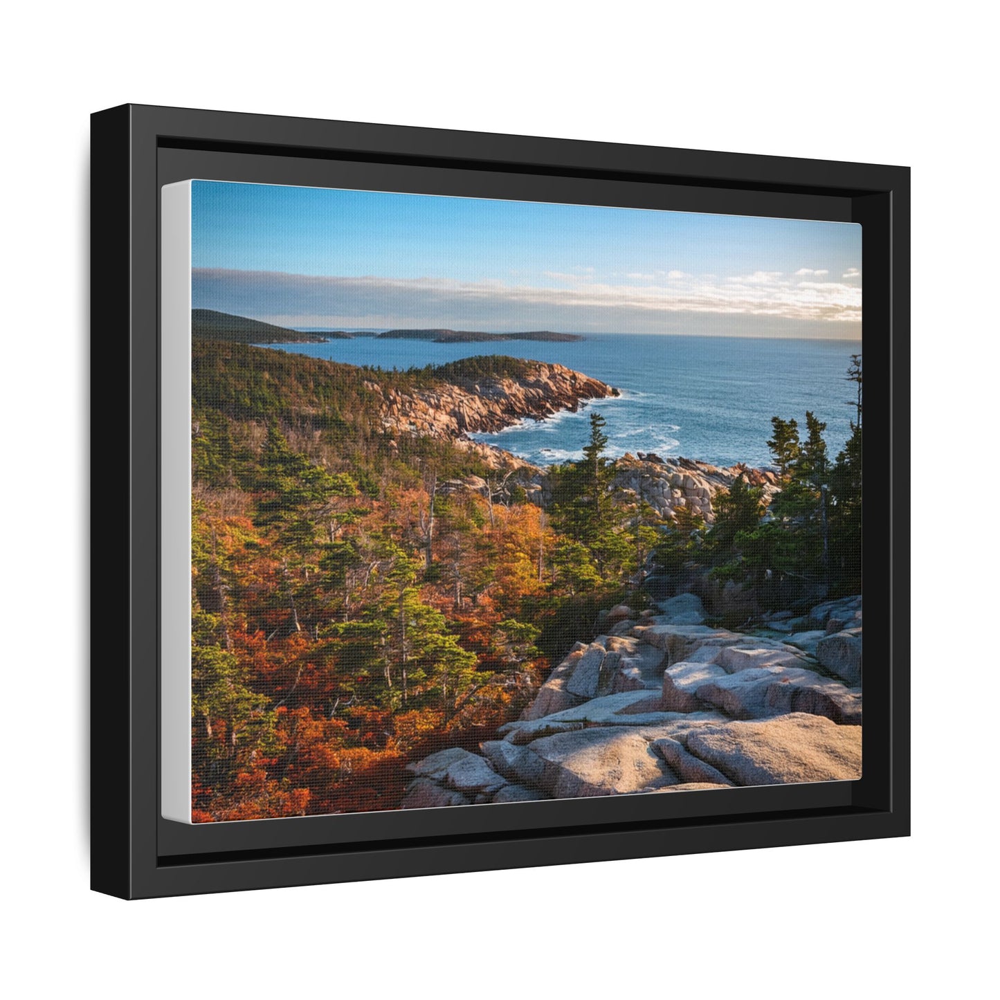 Canvas Print - Coastal Autumn Landscape