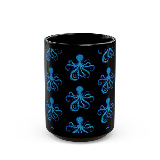 Artistic Ceramic Octopus Mug