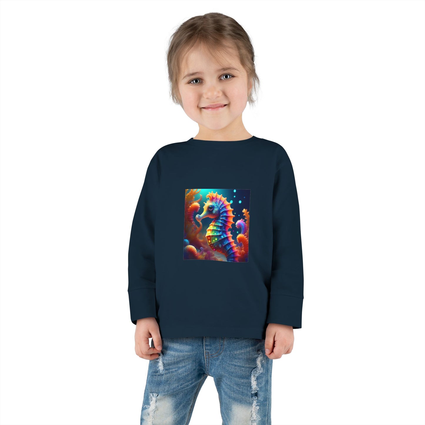Ocean Animals Toddler Long Sleeve Tee
