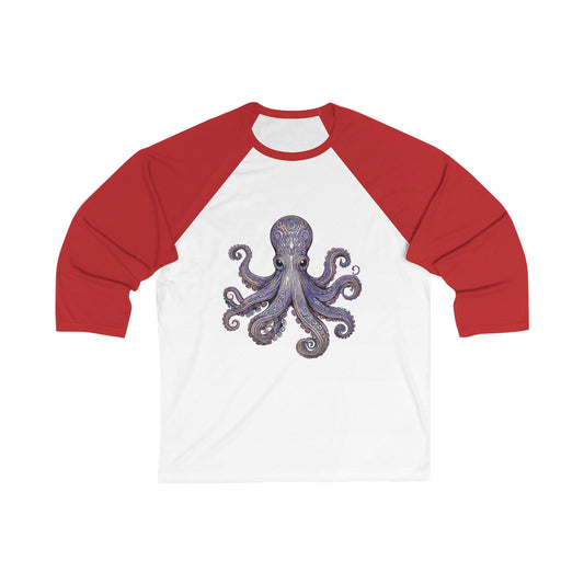 Octopus Baseball Tee