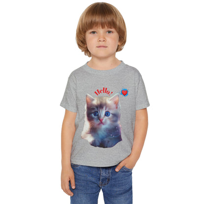 Kitten Themed Toddler T-Shirt