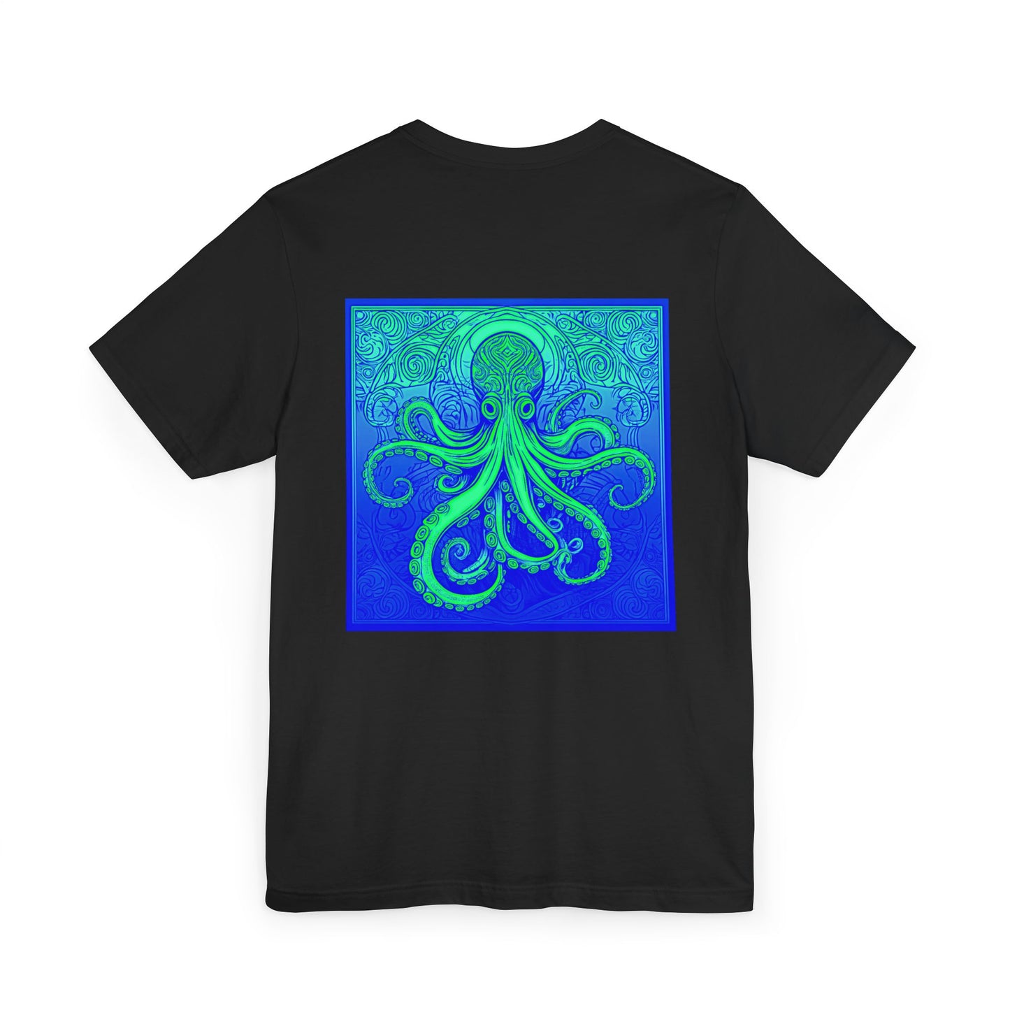 Octopus Jersey T-Shirt - Casual Cool Artistic Unisex Tee Shirt