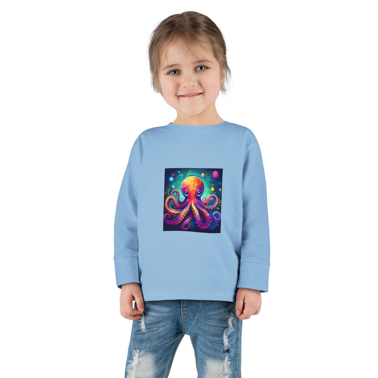 Ocean Animals Toddler Long Sleeve Tee