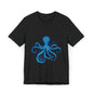 Octopus Jersey T-Shirt - Casual Cool Artistic Unisex Tee Shirt