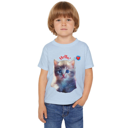Kitten Themed Toddler T-Shirt