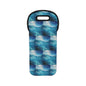 Ocean Wave Wine Tote Bag | Stylish Beachy Carrier for Wine Lovers