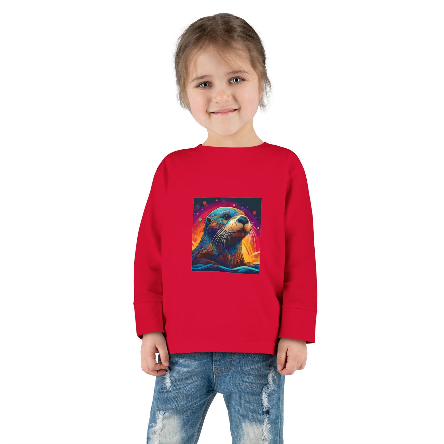 Ocean Animals Toddler Long Sleeve Tee