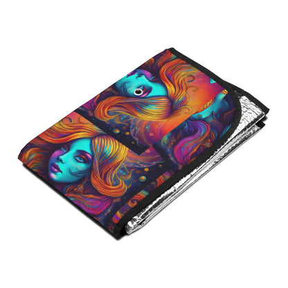 Colorful Mermaid Car Sun Shades - UV Protection - designed by Boat-Stuff