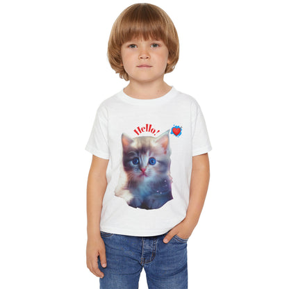Kitten Themed Toddler T-Shirt