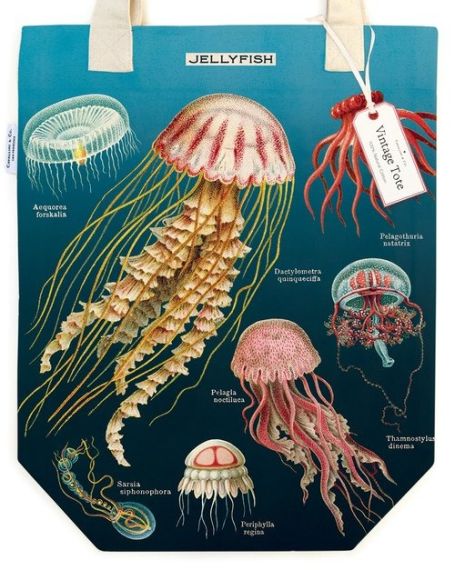 Cavallini & Co. Jellyfish Tote Bag