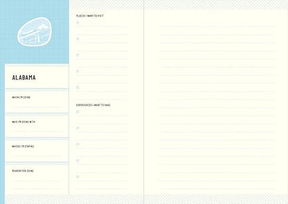 50 States Travel Journal 2026