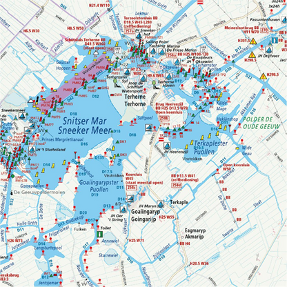 ANWB Wateratlas Nederland Noord