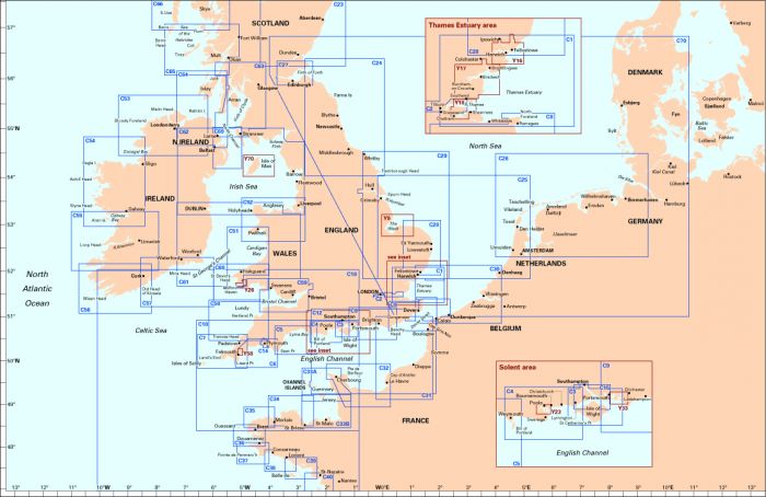 C30 Harwich to Hoek van Holland and Dover Strait (Imray Chart)