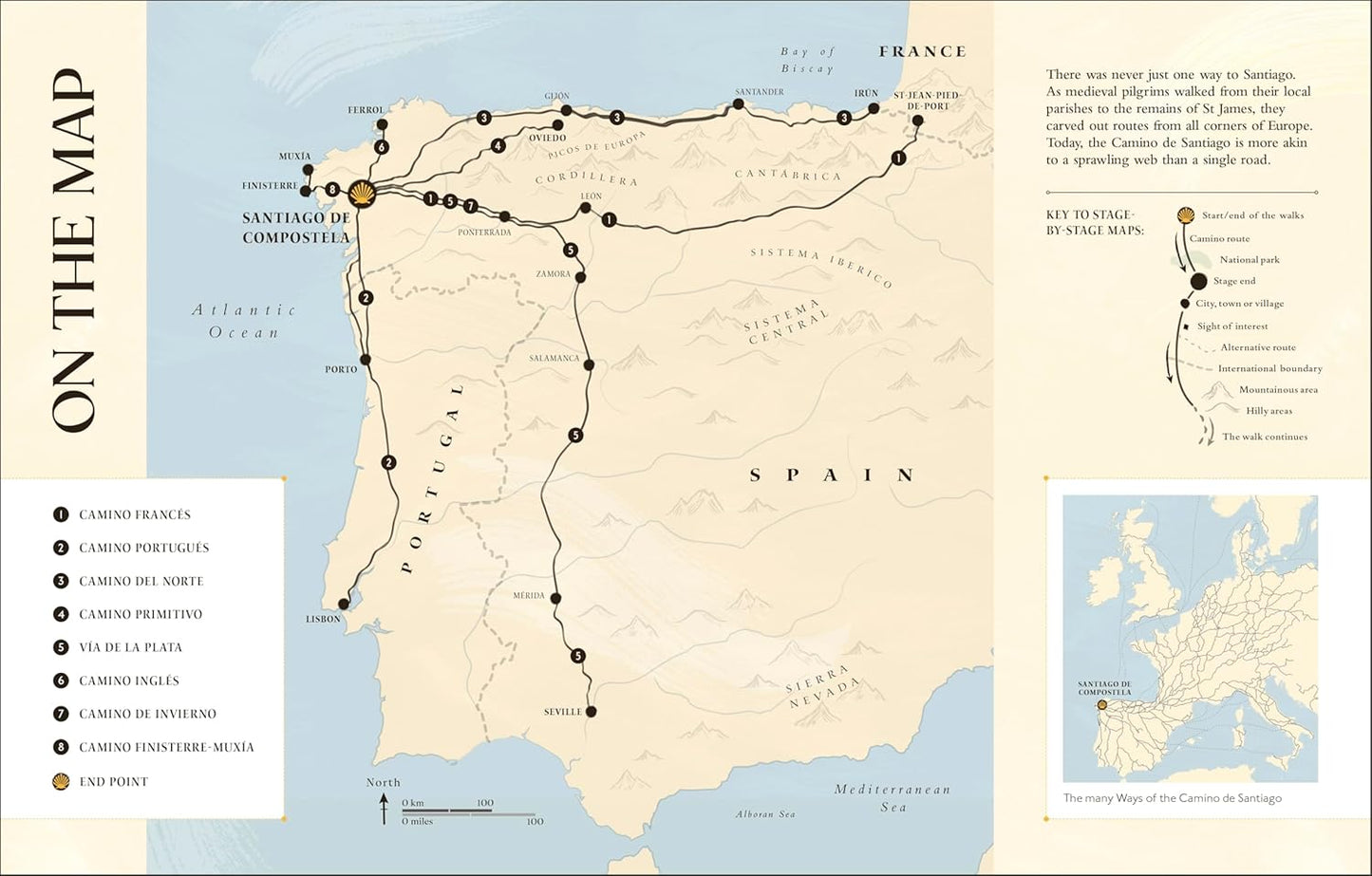 DK Walking the Camino de Santiago.