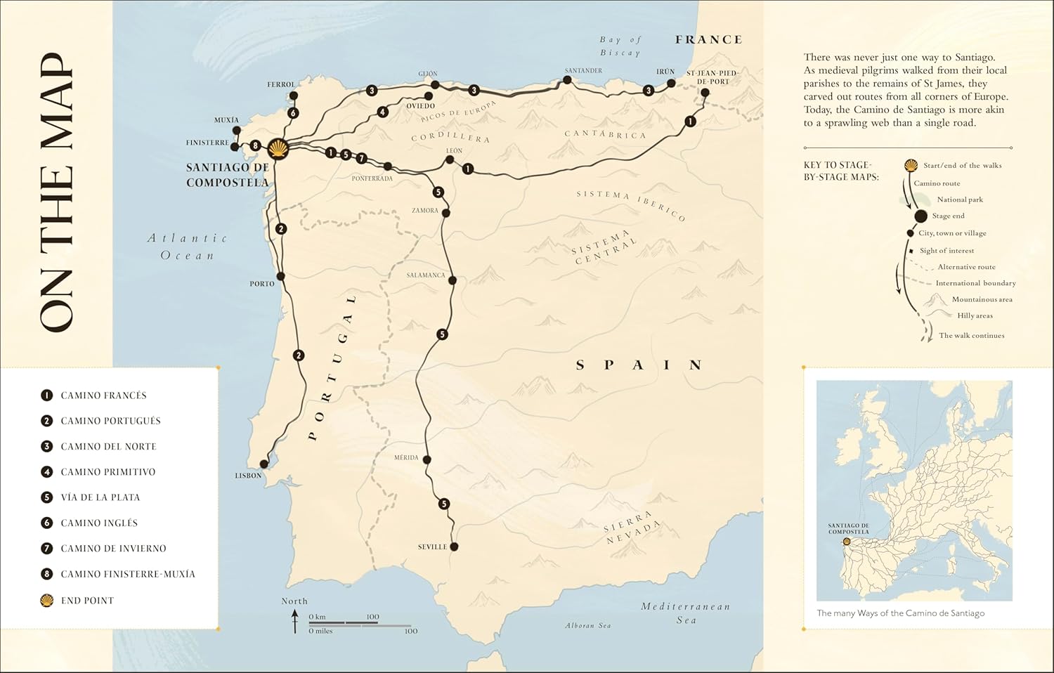 DK Walking the Camino de Santiago.