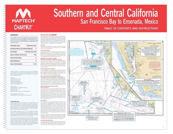 ChartKit Region 12, 11th edition  - Southern and Central California: San Francisco Bay to Ensenada, Mexico