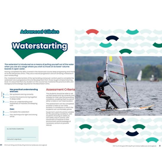 G118 RYA Youth Wing and Windsurfing Schemes