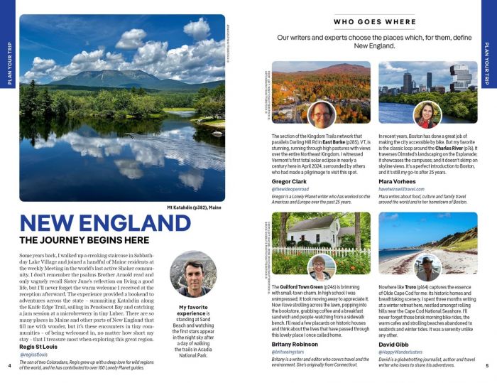 Lonely Planet New England