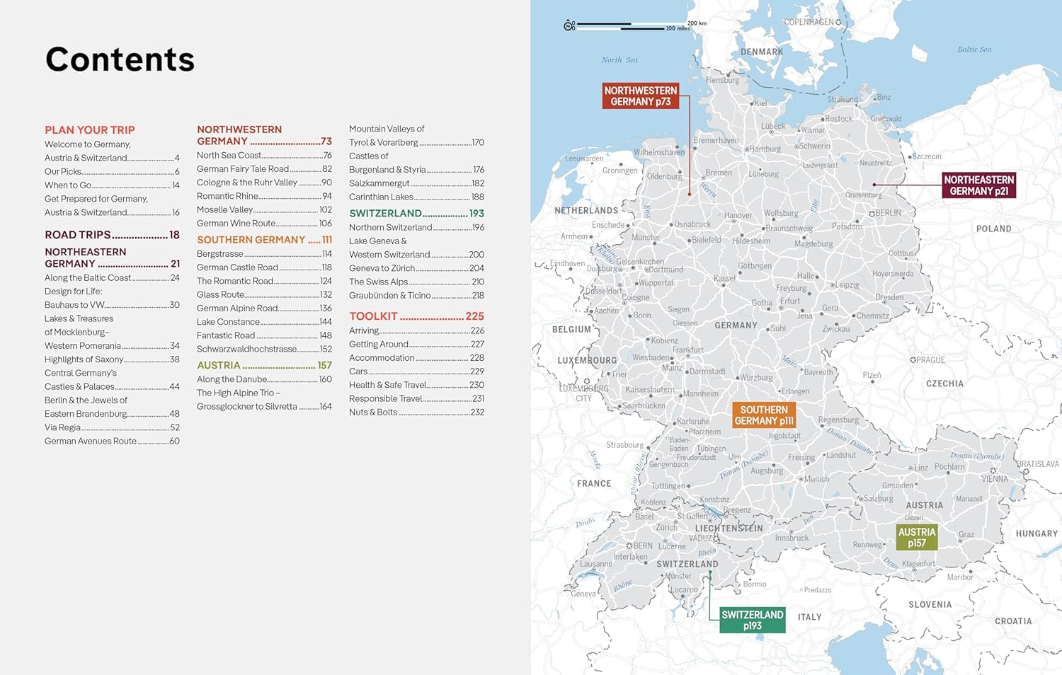 Lonely Planet Best Road Trips Germany, Austria & Switzerland, 3rd edition 2026