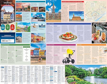 Lonely Planet Copenhagen City Map