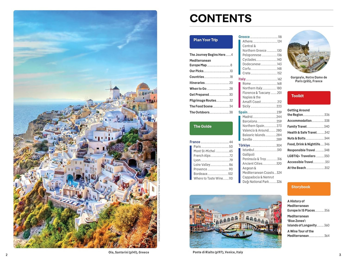 Lonely Planet Mediterranean Europe 12th edition, 2026