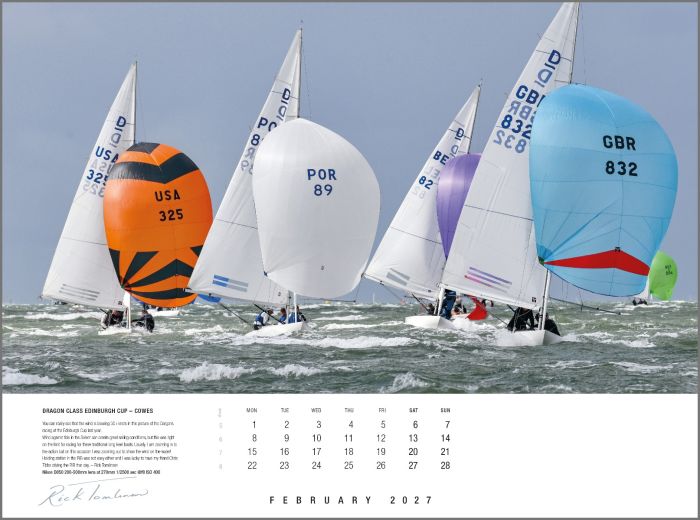 Rick Tomlinson Portfolio Calendar 2027