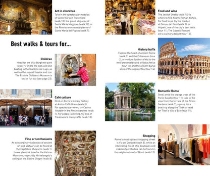 Rough Guides Walks & Tours Rome Pocket Travel Guide