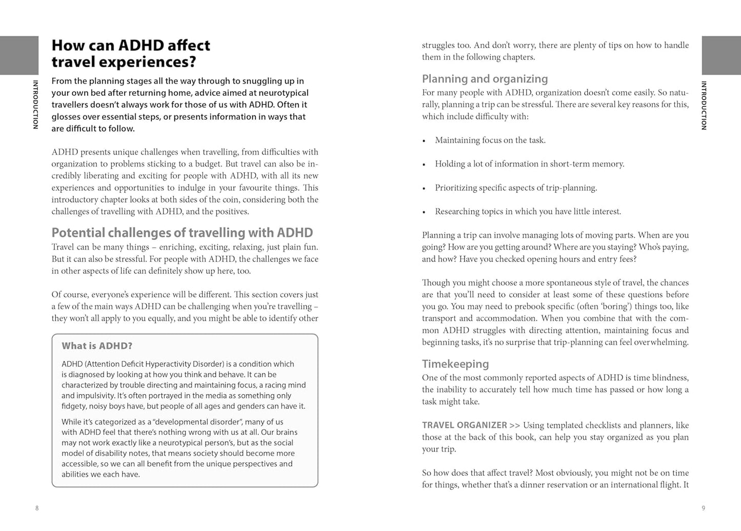 Travelling with ADHD