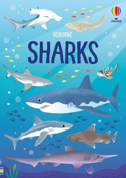 Usborne Book and Jigsaw - Sharks