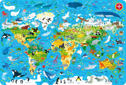 Usborne Book and Jigsaw - Animals of the World